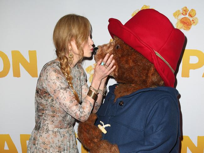 Nicole Kidman at the Paddington Bear premiere.