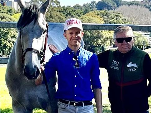 Kerrin McEvoy and Les Bridge with Classique Legend. Picture: Supplied.