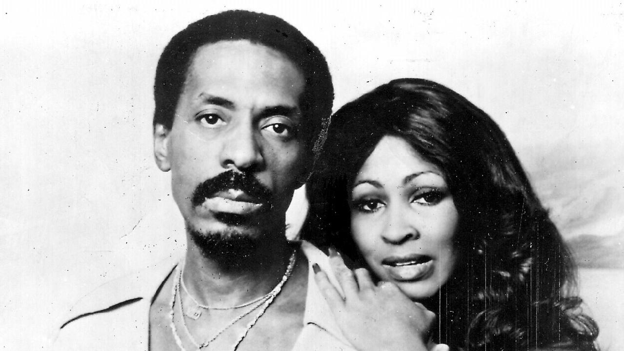 Tina and Ike in 1975, a year before she left.