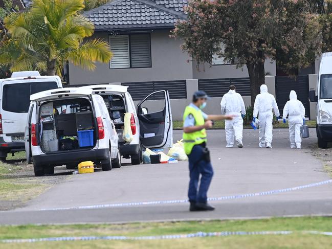 Rival street gangs engaging in tit-for-tat violence over several days are allegedly behind the 17-year-old’s death at the hands of multiple people outside a house in Blacktown Picture: NCA NewsWire / Jeremy Piper