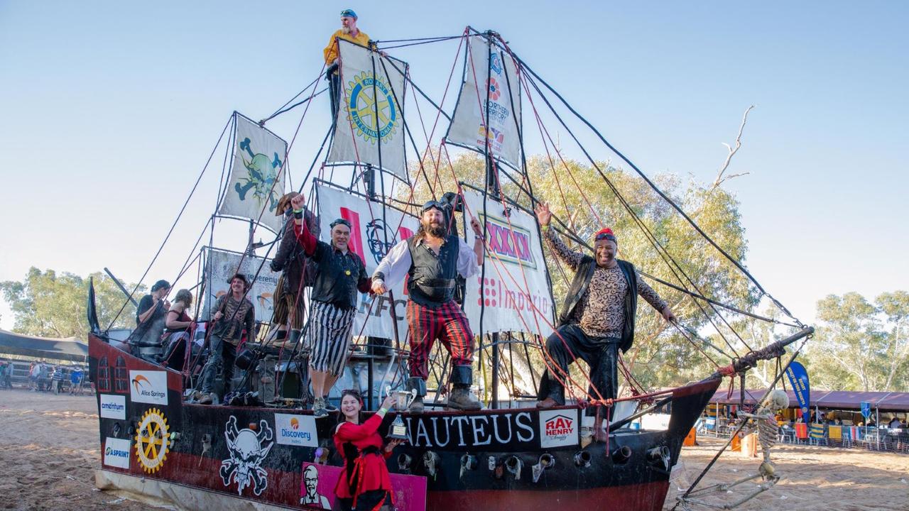 Alice Springs' iconic Henley on Todd Regatta. Picture: Supplied