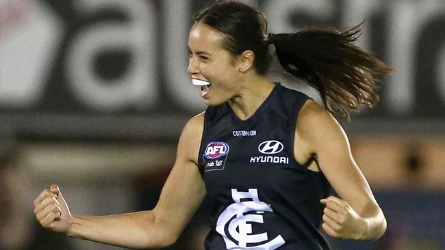 Brooke Walker makes her return to the Blues side. Picture: AAP