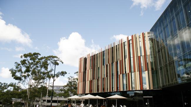 Macquarie University has suspended classes. Picture: Tim Pascoe