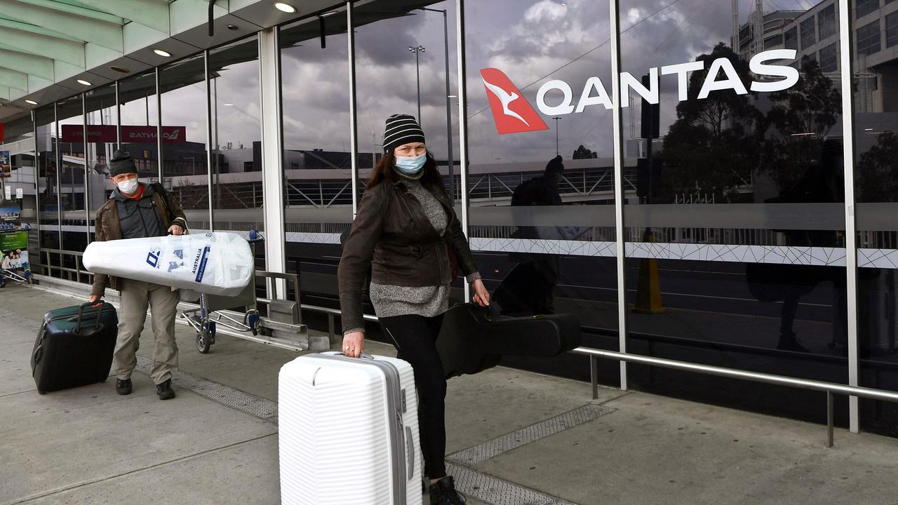 Qantas has been savaged by Covid-19, posting an eye-watering $2.35bn loss for the last financial year, following a $2.7bn loss the year before. Picture: William West/AFP