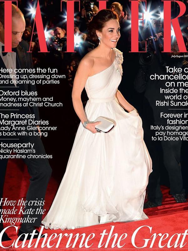 Kate Middleton’s Tatler cover. Picture: Tatler