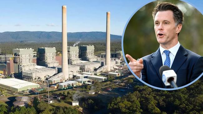 Premier Chris Minns (inset) says we need to keep Eraring open for longer to ensure electricity supply in NSW.