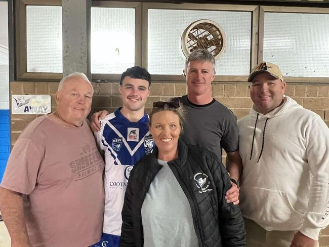 Jai Willoughby became the latest debutant for Cootamundra in 2025. Picture: Cootamundra Rugby League Football Club Facebook