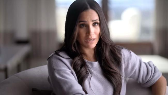 In the trailer, Meghan promises to tell ‘our story’. Picture: Netflix