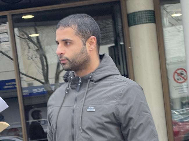 Justin Beau Borg, seen outside Fairfield Local Court on September 5, 2022. Borg is an electrician from Horsley Park, and pleaded guilty to cultivating 59 cannabis plants in a growhouse on his property, worth an estimated $295,000. Picture: Paul Brescia