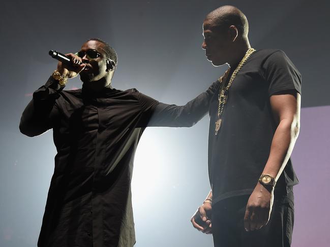 Jay-Z and Diddy have been at the forefront of hip-hop for 30 years. Picture: Getty Images for Live Nation