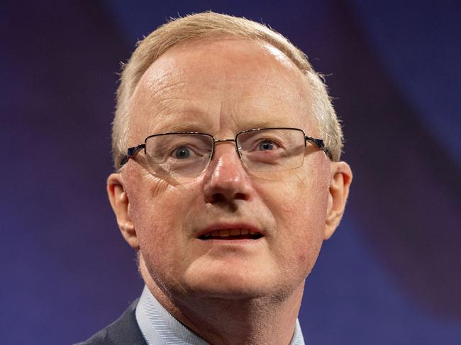 SYDNEY, AUSTRALIA - NewsWire Photos APRIL 05, 2023: RBA Governor Philip Lowe addressed the National Press Club at a special event at the Fullerton Hotel in Sydney. Picture: NCA NewsWire / Gary Ramage