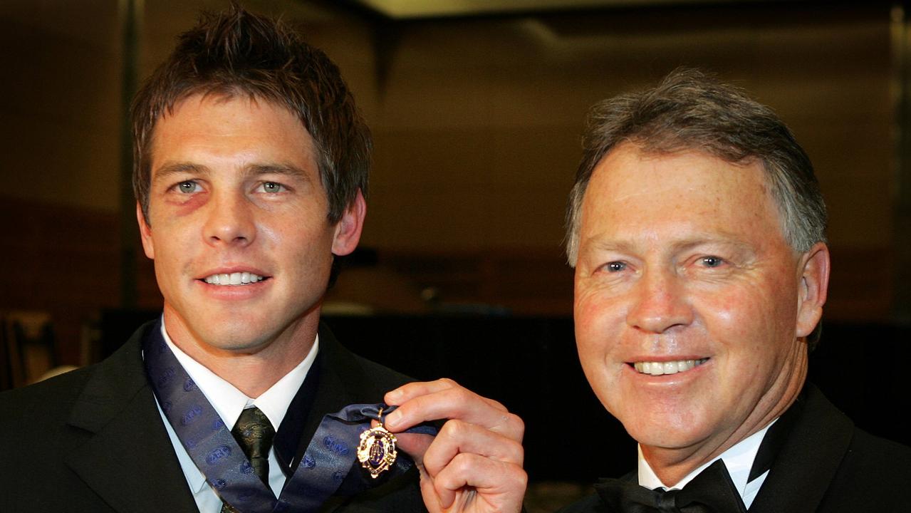 Ben Cousins allegedly tried to sell his Brownlow Medal for drugs — but his dad reportedly stopped him.