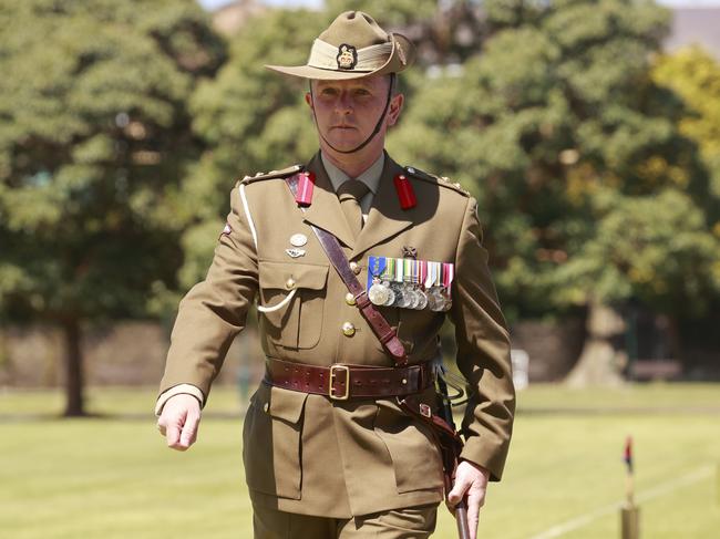 Australian Army Brigadier Damian Hill. Picture: Tim Hunter.