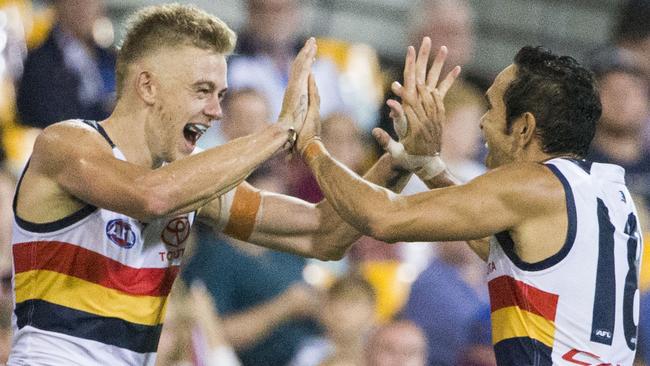 Hugh Greenwood just might be the SuperCoach cheapie saviour after dropping a ton on debut. Picture: AAP