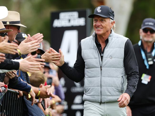 Greg Norman is among the revered names on the Australian Open honroue roll. Picture: Getty Images