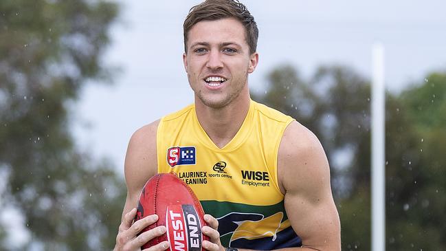 Former Woodville-West Torrens player Mitch Duval has been a standout at Unley. Picture: Mark Brake