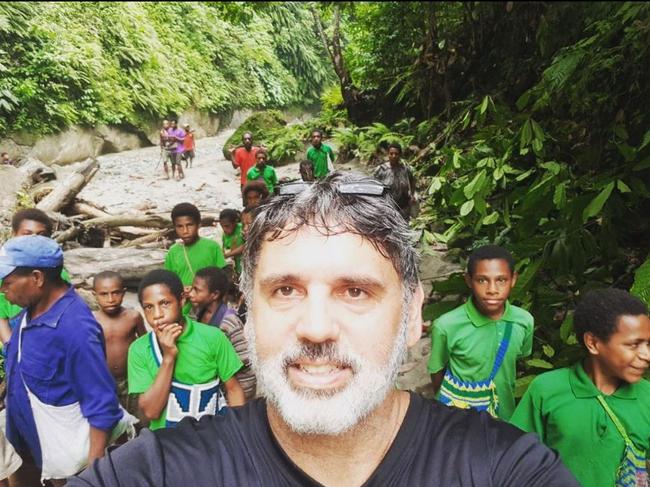 David Catsoulis from Impact Gold in Papua New Guinea sometime around 2019. Picture: Instagram