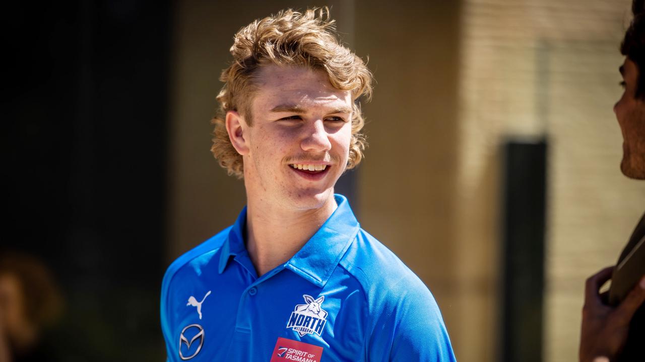 No.1 draft pick Jason Horne-Francis will be a popular KFC SuperCoach selection. Picture: James Elsby/AFL Photos via Getty Images