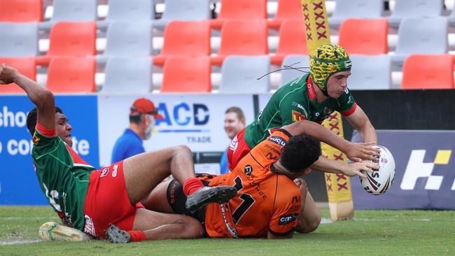 WM Seagulls 1. Adam Wlson, Cyril Connell Challenge Tigers vs WM Seagulls, Totally Workwear Stadium, Brisbane. Picture: Liam Kidston.