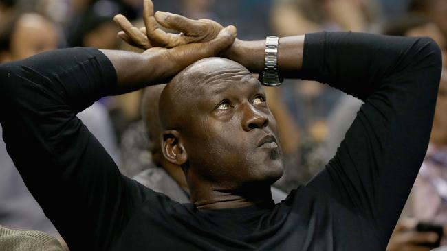 Michael Jordan has shocked the NBA once again. (Photo by Streeter Lecka/Getty Images)