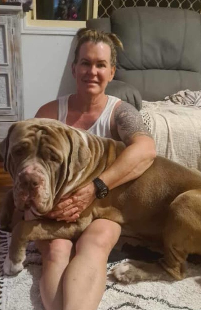 Bunji: Tina Black's 2 year old Australian Bandog