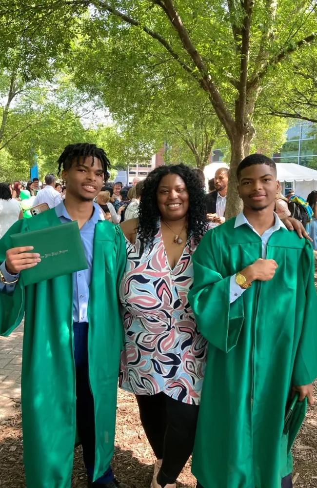 The brothers had made plans to fly to Boston to visit friends but never showed up. Picture: Facebook/Yasmine Brawner
