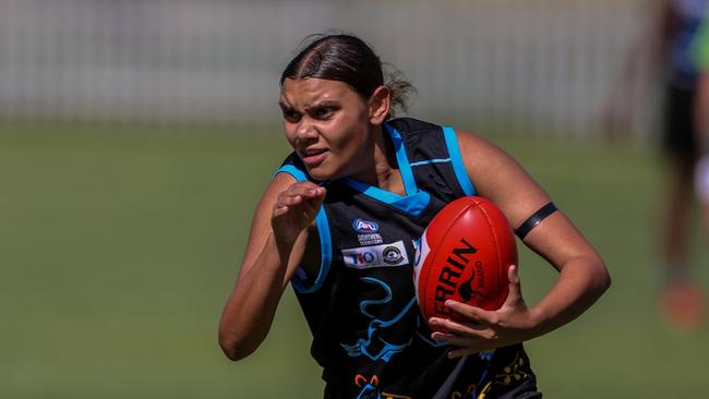 Alkamilya have had a great 2023 CAFL season. Picture: Charlie Lowson / AFLNT Media