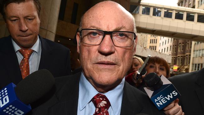 Former NSW resources minister Ian Macdonald spent time in jail in part due to an ICAC investigation. Picture: AAP Image/Dean Lewins