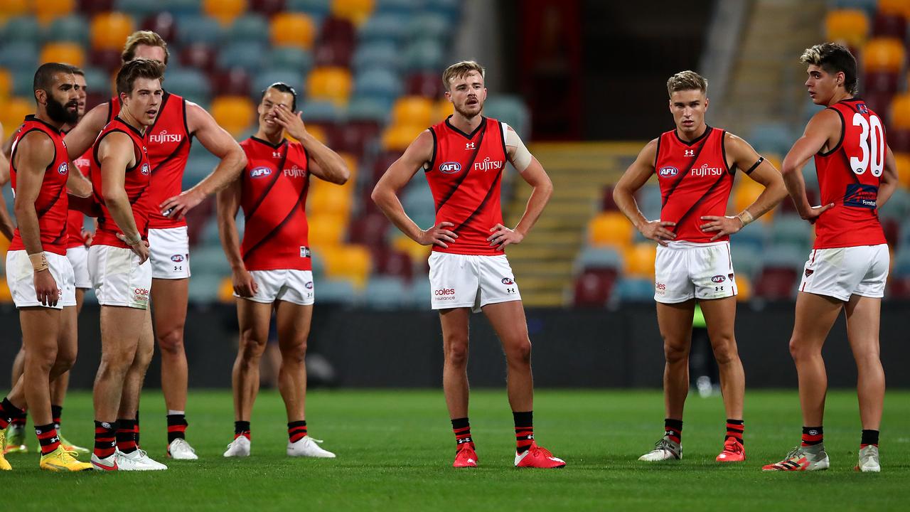 The Bombers will be a big trade period storyline. Picture: Jono Searle