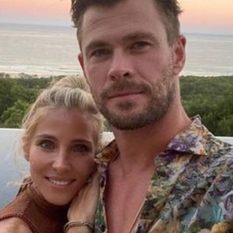 Elsa Pataky with husband Chris Hemsworth