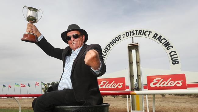 Mt Wycheproof Cup winning owner Tony Natale, from Robinvale.