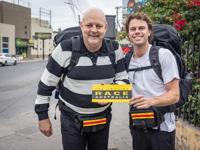 Billy and Oscar Brownless are taking part in The Amazing Race Australia 2024.Picture: Supplied/Ch10