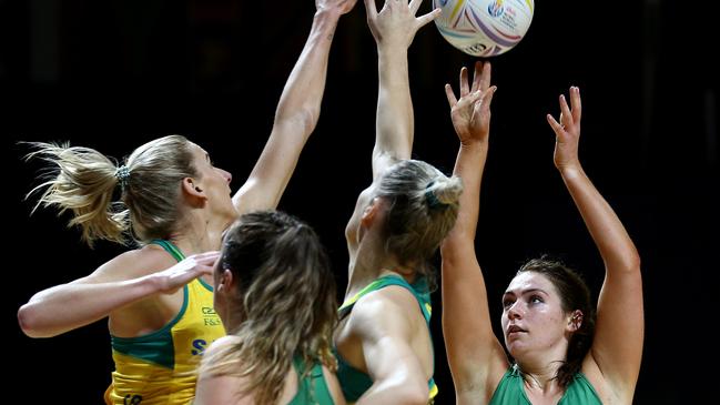 The score was a blow out but the defence was tight in Australia’s opener of the World Cup.