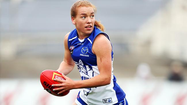 Mia King is one of the Roos’ best ball magnets. Picture: Zak Simmonds