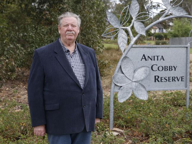 Retired Chief Inspector Gary Raymond OAM has been nominated for a Pride of Australia award for his work in helping establish Grace's Place a support group for families of homicide victims. Picture: David Swift