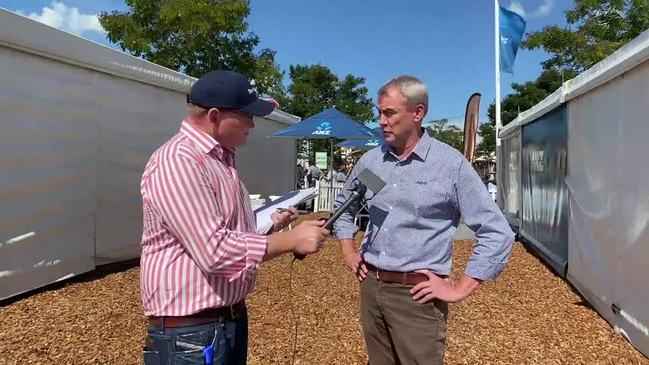 ANZ head of agribusiness Mark Bennett at Beef Australia 2021