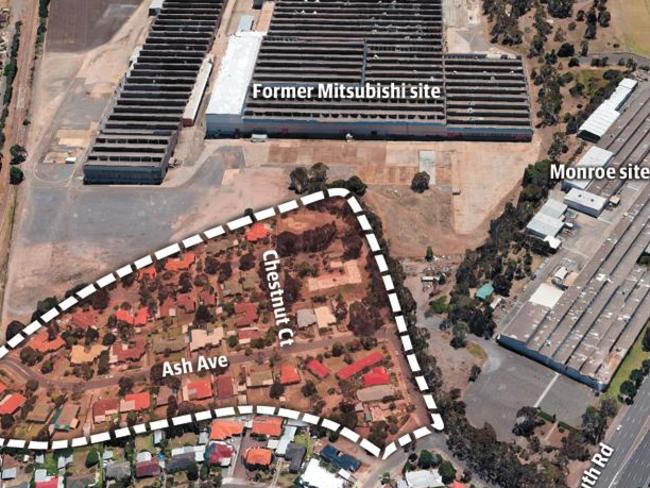 Contaminated: Residents of Adelaide suburb Clovelly Park have been advised to move.