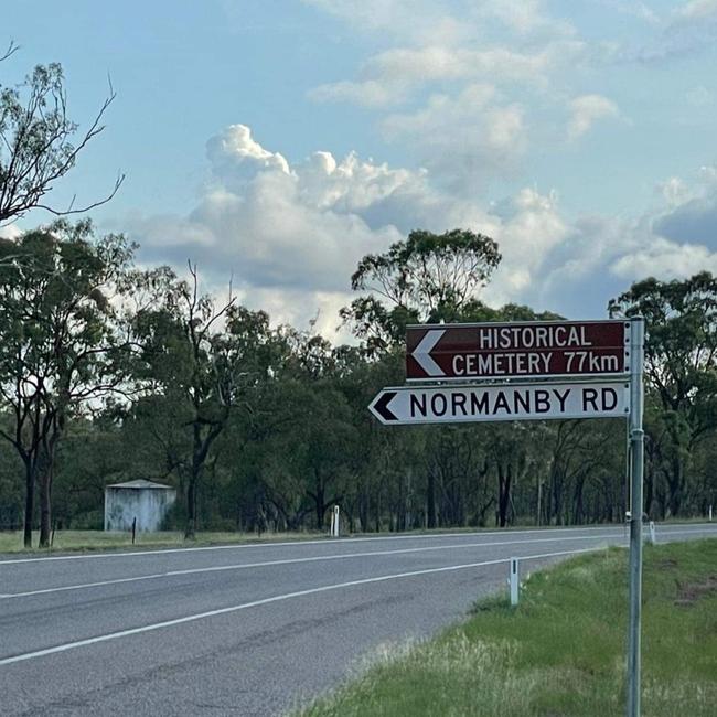 Whitsunday Regional Council has voted to lock the gate to a historical goldfields cemetery and remove the sign from the main road out of respect for the families and neighbours in the wake of the Bogle mass shooting. Picture: Supplied