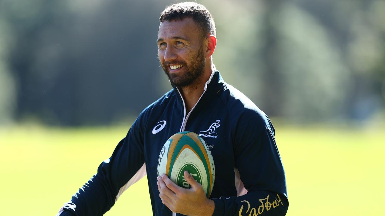 Quade Cooper’s composure will be crucial against Argentina. Picture: Chris Hyde/Getty Images