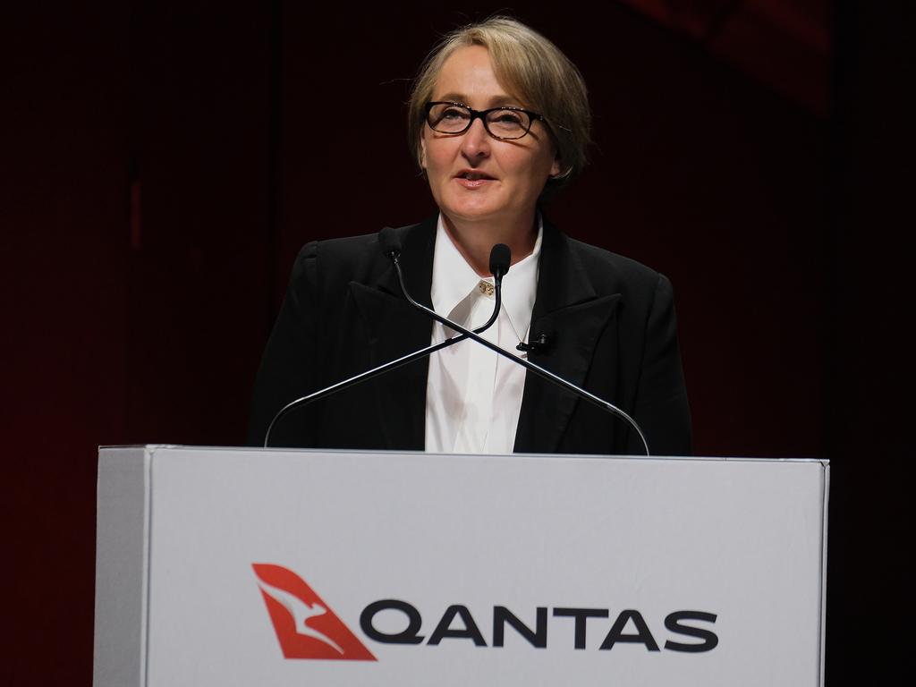 Qantas has been accused of “slot hoarding” – an anti-competitive measure that hurts passengers. Picture: NCA NewsWire / Luis Ascui