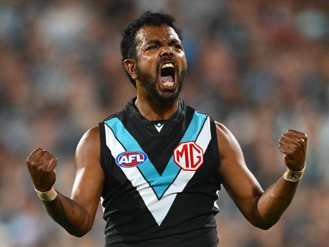 The AFL is seeking more information about past instances of Willie Rioli threatening opponents.