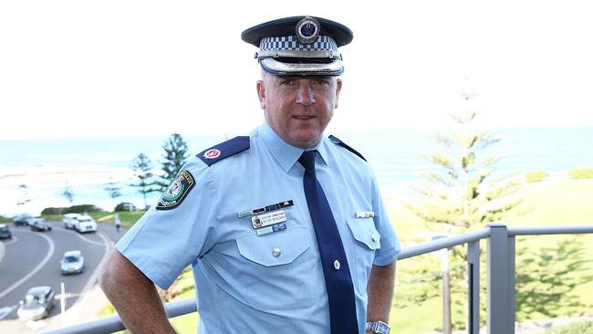 Assistant Commissioner Peter McKenna at Newcastle Police Station. Picture: Peter Lorimer.