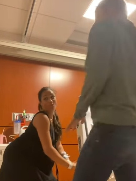 The video raised eyebrows. Picture: Instagram