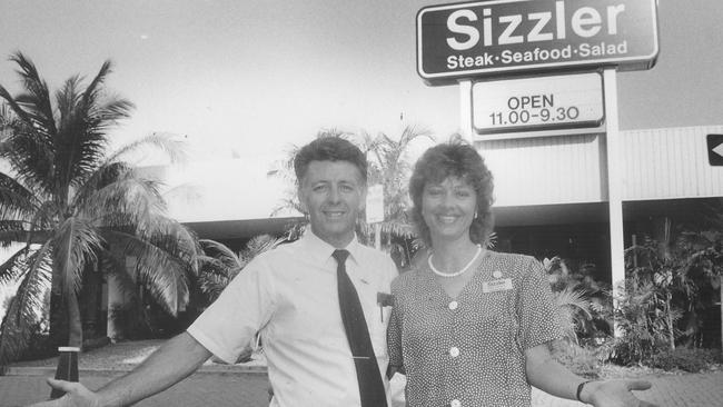 A Sizzler store in Darwin in 1991.