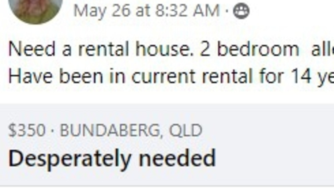 Bundaberg locals are posting to Facebook every day asking for help.