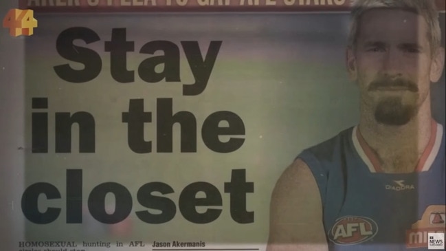 Jason Akermanis caught up in gay AFL article (ABC)