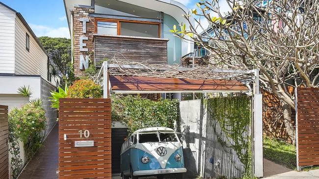 One of Sydney’s top sales was 10 Glen Street, Bondi, a five-bedroom home that fetched $4.225m.