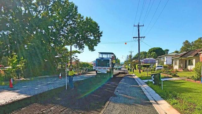 Roadworks have re-commenced on Wyrallah Road today, with detours in place for commuters.