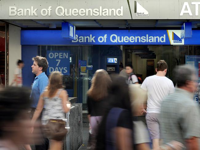 Bank of Queensland made a record $357 million cash profit in the past year, yet has decided to join the big banks in hiking interest rates. Picture: Jack Atley