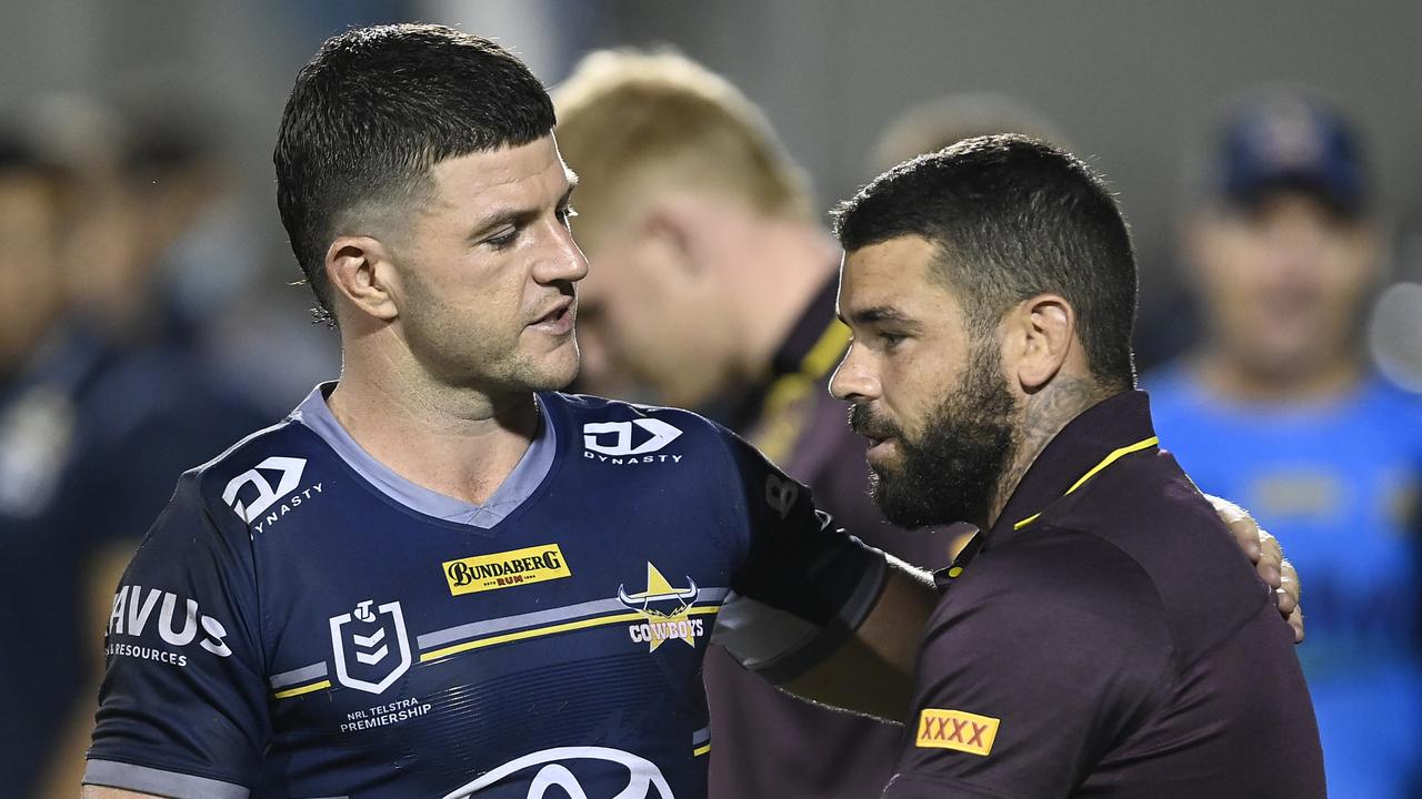 Chad Townsend and Adam Reynolds. Picture: Ian Hitchcock/Getty Images